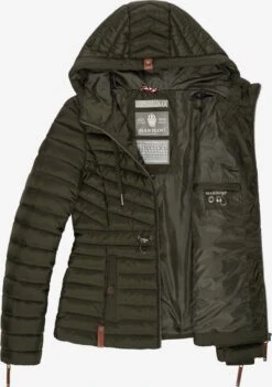 Marikoo Vestes De Mi-saison Veste Mi-saison Aniyaa Femme Olive -Marikoo 473b6bf329f0569f993c4392ee322e8d