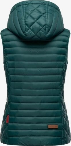 Marikoo Vestes Sans Manches Gilet Femme émeraude -Marikoo 47b5c75faf5de70880e8356d6cb8d981