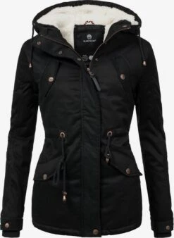 Marikoo Vestes Dhiver Veste D’hiver Manolya Femme Noir