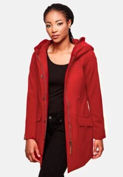 Marikoo Manteaux De Pluie Manteau Fonctionnel Mayleen Femme Rouge -Marikoo 4824482e75aaac6f8bb2ec82843d31f9
