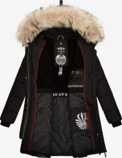 Marikoo Manteaux Dhiver Manteau D’hiver Chaskaa Femme Noir -Marikoo 48268750ef82e3e885b2e2294e9d31c1