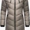 Marikoo Manteaux Dhiver Manteau D’hiver Armasa Femme Gris