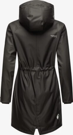 Marikoo Manteaux De Pluie Manteau Fonctionnel Femme Noir -Marikoo 4a08118fa101ae1496795140025f8ecf