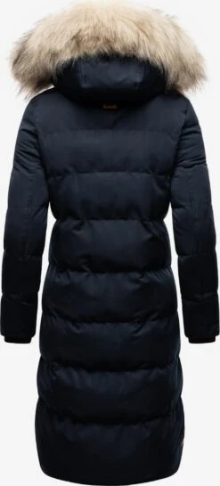 Marikoo Manteaux Dhiver Manteau D’hiver Schneesternchen Femme Bleu Marine -Marikoo 4aaf11291b2fadb86eae141cee92db19