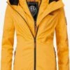 Marikoo Vestes Dextérieur Veste Fonctionnelle Erdbeere Femme Jaune