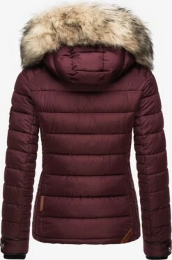 Marikoo Vestes Dhiver Veste D’hiver Lerikaa Femme Bordeaux -Marikoo 4e72679df681287cc8fe4e12e260ab57