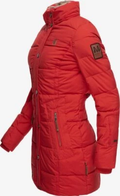 Marikoo Manteaux Courts Manteau D’hiver Femme Rouge 4 Marikoo Manteaux Courts Manteau D’hiver Femme Rouge -Marikoo 5010d6950ee17da997a09afc286c0462