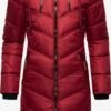 Marikoo Manteaux Dhiver Manteau D’hiver Armasa Femme Rouge / Rouge Sang
