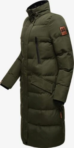 Marikoo Manteaux Dhiver Manteau D’hiver Schneesternchen Femme Vert -Marikoo 52ae5d7291992e5ca9538c049201f231