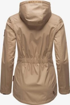 Marikoo Vestes De Mi-saison Veste Mi-saison Babetaa Femme Sable -Marikoo 535a3fd5260ab206412f0f899cc6c0e5