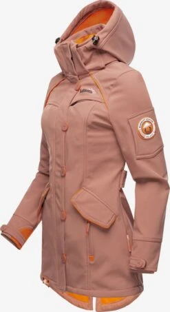 Marikoo Vestes Dextérieur Veste Fonctionnelle Soulinaa Femme Noisette -Marikoo 53bb223e6cb2025031394b6a7dd12dca