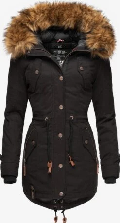 Marikoo Parkas Parka D’hiver La Viva Femme Noir