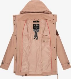 Marikoo Parkas Parka Mi-saison Nyokoo Femme Rose -Marikoo 562501e5ed5d67f03561b2b0a05b1d8d