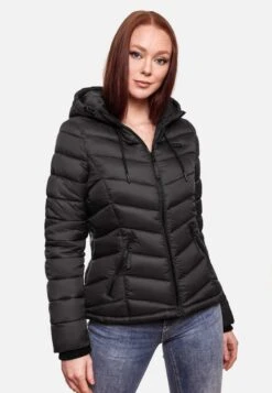 Marikoo Vestes De Mi-saison Veste Mi-saison Kuala Femme Noir -Marikoo 5698fce67f42d44919719e2231aed2fb