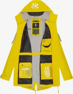 Marikoo Vestes Dextérieur Veste Fonctionnelle Ulissaa Femme Citron -Marikoo 56ee23c6538798aa1158049e0896ad19