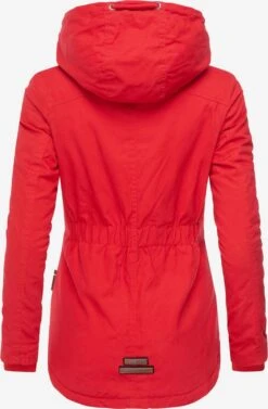 Marikoo Vestes Dhiver Veste D’hiver Bikoo Femme Rouge -Marikoo 58f9c029123da5b0329b45b61b16f1d3