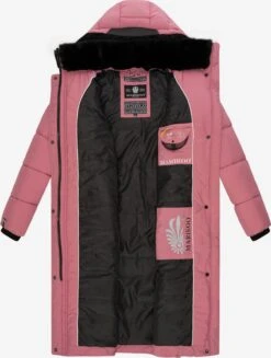 Marikoo Manteaux Dhiver Manteau D’hiver Femme Rose -Marikoo 58fc6c27cf289e85e3a0634d202e5e43
