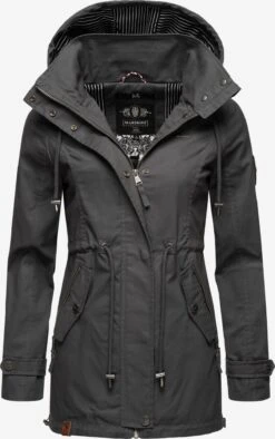 Marikoo Parkas Parka Mi-saison Nyokoo Femme Anthracite