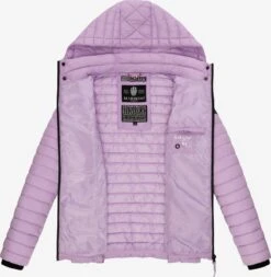 Marikoo Vestes De Mi-saison Veste Mi-saison Samtpfote Femme Violet Clair -Marikoo 5a167e4a88ae52b355e79de39b9f9c31