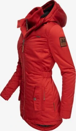 Marikoo Manteaux Dhiver Manteau D’hiver Sanakoo Femme Rouge -Marikoo 5b991e71a8d297ba828ccff95692f1fa