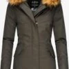 Marikoo Parkas Parka D’hiver Karmaa Femme Anthracite
