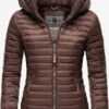Marikoo Vestes De Mi-saison Veste Mi-saison Löwenbaby Femme Chocolat