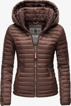Marikoo Vestes De Mi-saison Veste Mi-saison Löwenbaby Femme Chocolat