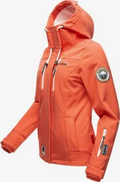 Marikoo Vestes De Mi-saison Veste Mi-saison Kleine Zicke Femme Corail -Marikoo 5ecdf36a48bc5910a7a08760b35293e3