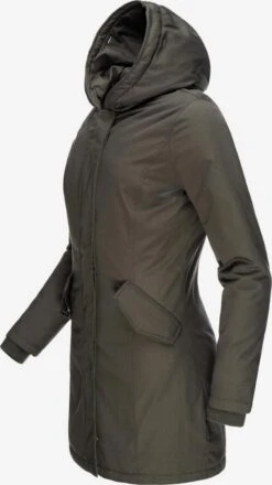 Marikoo Parkas Parka D’hiver Karmaa Femme Anthracite -Marikoo 5f36b138180ccda882df9c21824db0a9