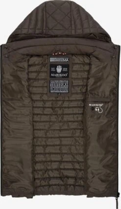 Marikoo Vestes Sans Manches Gilet Hasenpfote Femme Anthracite -Marikoo 5f963e3da683624bc32f7acd4ff95e25