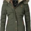 Marikoo Vestes Dhiver Veste D’hiver Nekoo Femme Kaki
