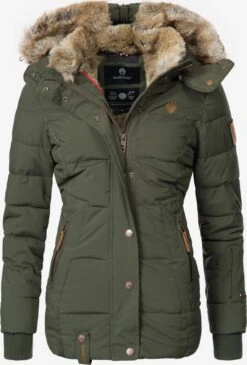 Marikoo Vestes Dhiver Veste D’hiver Nekoo Femme Kaki