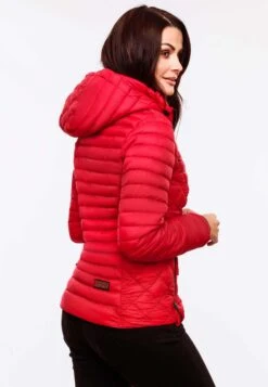 Marikoo Vestes De Mi-saison Veste Mi-saison Samtpfote Femme Rouge -Marikoo 622aeb08809fe8a42b9a6f3af904fda2