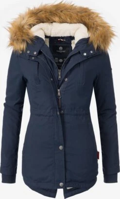 Marikoo Parkas Parka D’hiver Akira Femme Bleu Nuit