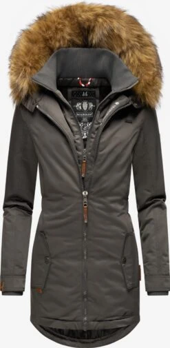 Marikoo Manteaux Dhiver Manteau D’hiver Sanakoo Femme Gris Foncé 3 Marikoo Manteaux Dhiver Manteau D’hiver Sanakoo Femme Gris Foncé -Marikoo 64ba06f3b9a96b0268f4b53ed9e87baf