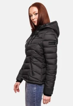 Marikoo Vestes De Mi-saison Veste Mi-saison Kuala Femme Noir -Marikoo 67d56a70865406a82a6310cf5e2697d5