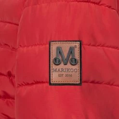 Marikoo Vestes Dhiver Veste D’hiver Amber Femme Rouge -Marikoo 67e8d4f5ca0fbfa4850923c85b672b87
