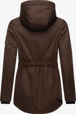 Marikoo Parkas Parka Mi-saison Babetaa Femme Marron -Marikoo 680d5aa9e45fb90688ec943985f97a91