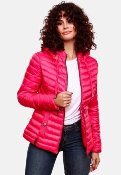 Marikoo Vestes De Mi-saison Veste Mi-saison Femme Framboise -Marikoo 6829a1b219504ae36b0905357361c3c0