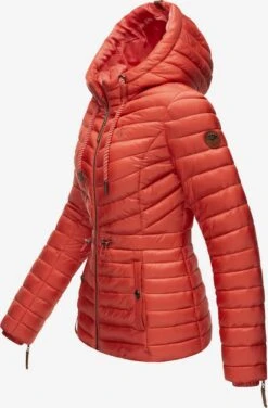 Marikoo Vestes De Mi-saison Veste Mi-saison Aniyaa Femme Corail -Marikoo 68be3f0b8204cb2a43fe41b673577617