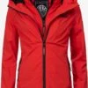 Marikoo Vestes Dextérieur Veste Fonctionnelle Erdbeere Femme Rouge Clair