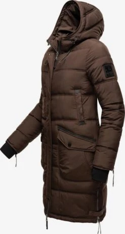 Marikoo Manteaux Dhiver Manteau D’hiver Chaskaa Femme Chocolat -Marikoo 717ce35b151e4ac6ba00e0d1b2b1d408