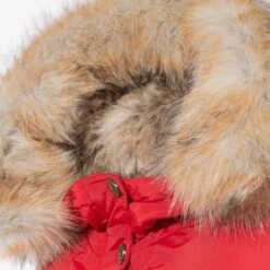 Marikoo Parkas Parka D’hiver Grinsekatze Femme Rouge -Marikoo 71b01ea5ab36d1f4eb00753c6fd609d1