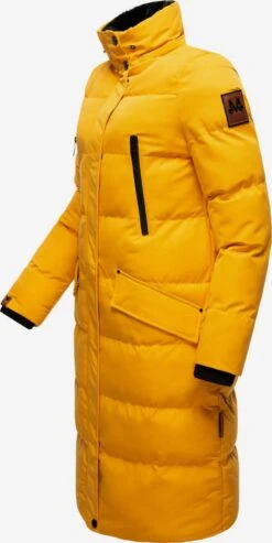 Marikoo Manteaux Dhiver Manteau D’hiver Schneesternchen Femme Jaune -Marikoo 71f52a995e3c452f661dffe46b315f9c