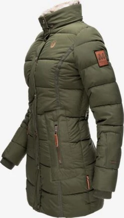 Marikoo Manteaux Courts Manteau D’hiver Femme Olive 4 Marikoo Manteaux Courts Manteau D’hiver Femme Olive -Marikoo 736660acc89031c5c7a49b71f079e88e