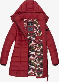 Marikoo Manteaux Courts Manteau D’hiver Abendsternchen Femme Rouge Sang -Marikoo 73d04080345474f4942a9aadc50c9b58
