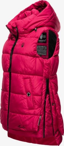 Marikoo Vestes Sans Manches Gilet Zarinaa Femme Pitaya -Marikoo 769805c3e7af64f5f587dc7707ffb342