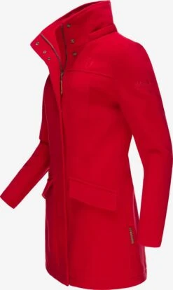 Marikoo Manteaux Dhiver Manteau D’hiver Femme Rouge -Marikoo 76caffdf95ff3c62cb741dd7ed1cab4f