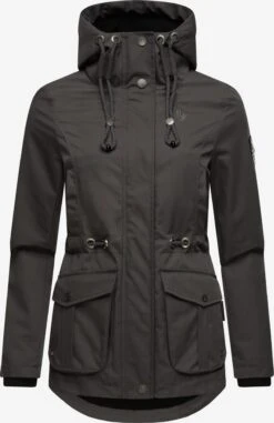 Marikoo Parkas Parka Mi-saison Babetaa Femme Anthracite