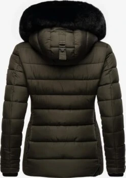 Marikoo Vestes Dhiver Veste D’hiver Qesraa Femme Anthracite -Marikoo 7823ac88e69090cc481510bc110537c6